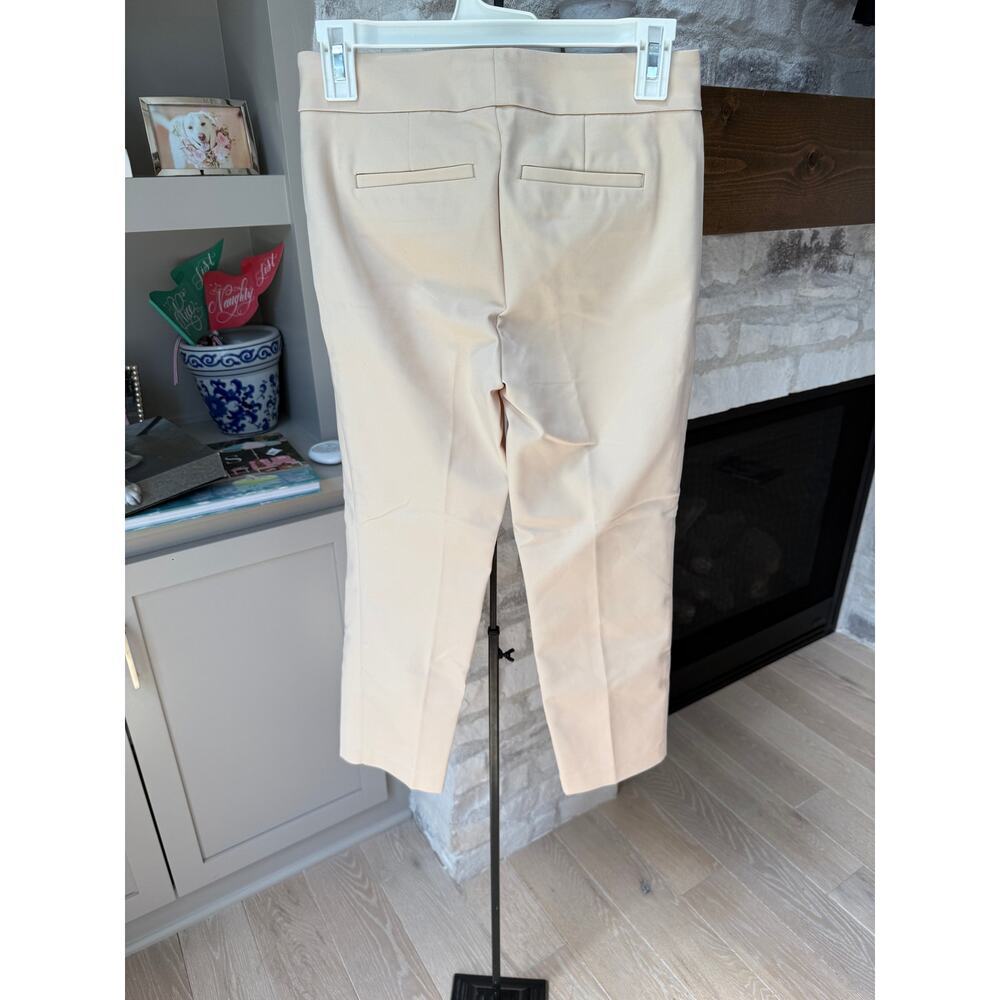 Ecru Women's Biege Madison Slim Leg Straight Trouser Size 0 - Picture 2 of 5